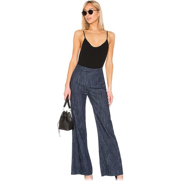 Joie Denim - Joie Wide Leg Denim Pants Size 0